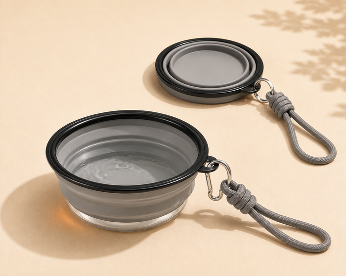 Collapsible Travel Water Bowl